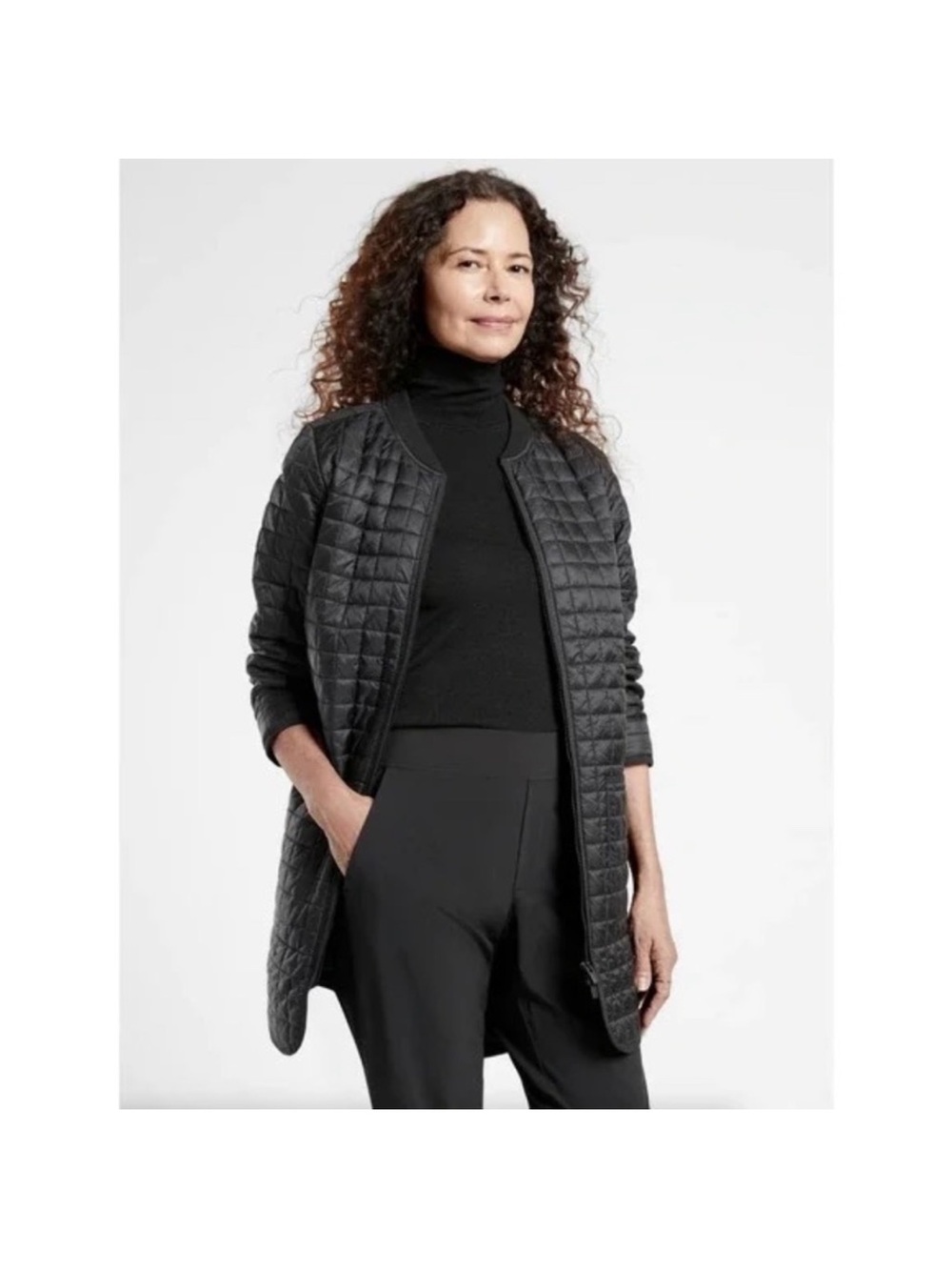 Athleta Black Grandview Prima Loft Jacket